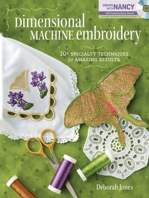 cover image of Dimensional Machine Embroidery